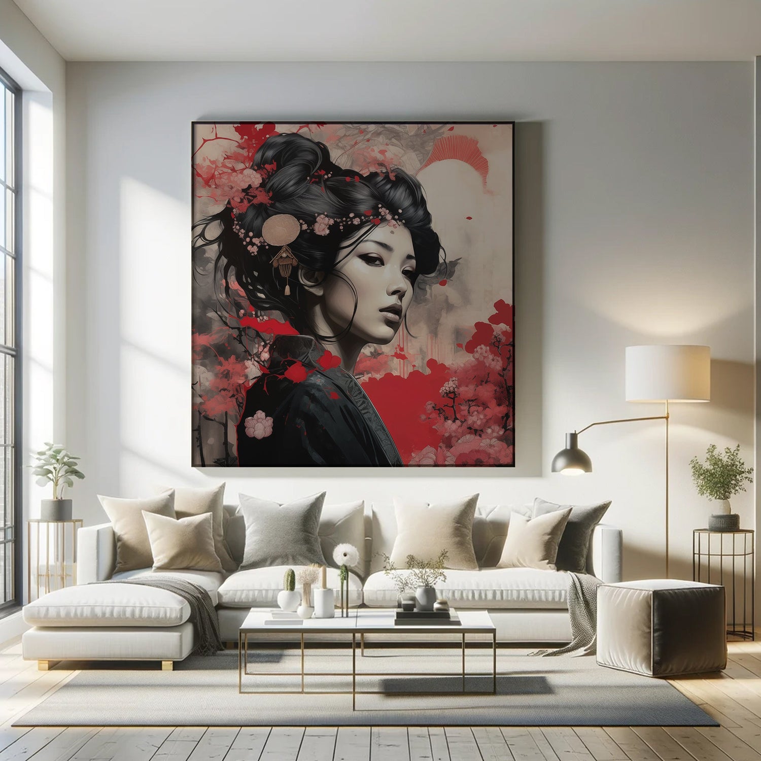 Japanese Square Canvas Prints